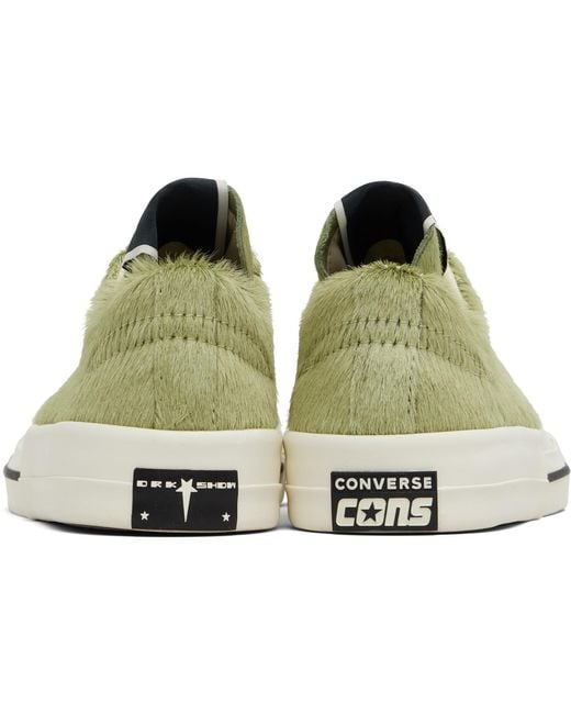 Rick Owens Black Converse Edition Onestr Sneakers