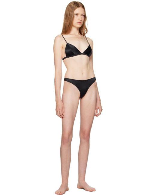 Fleur du Mal Luxe 三角ブラ Black