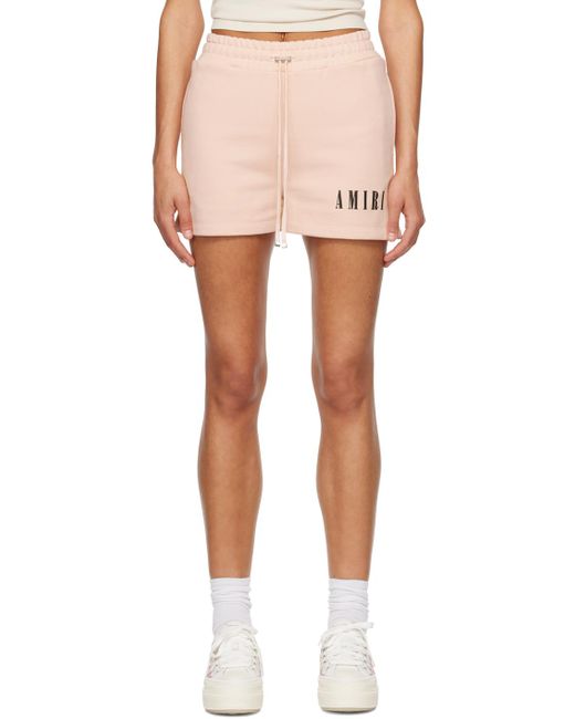 Amiri Pink Core Shorts