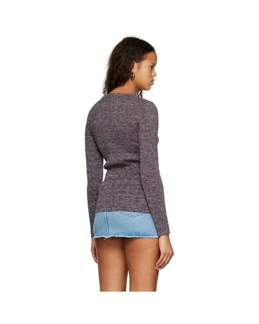 Gcds Black Multicolor Clip Cardigan