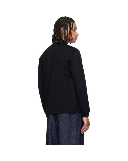 Comme des Garçons Black Pocket Ls T-Shirt for men