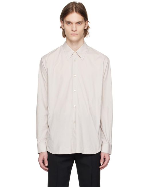 Acne Black Taupe Button-up Shirt for men