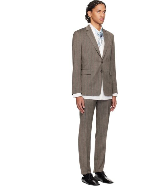 Dries Van Noten Black Slim-Fit Suit for men