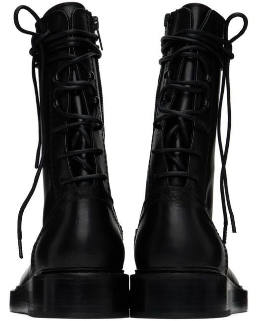 Ann Demeulemeester Black Victor Boots for men