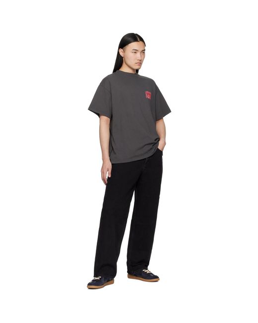 Ksubi Black Panthera Ekcess Ss T-Shirt for men