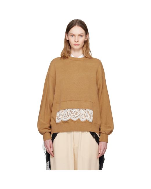 Undercover Natural Tan Up2E1801 Sweatshirt