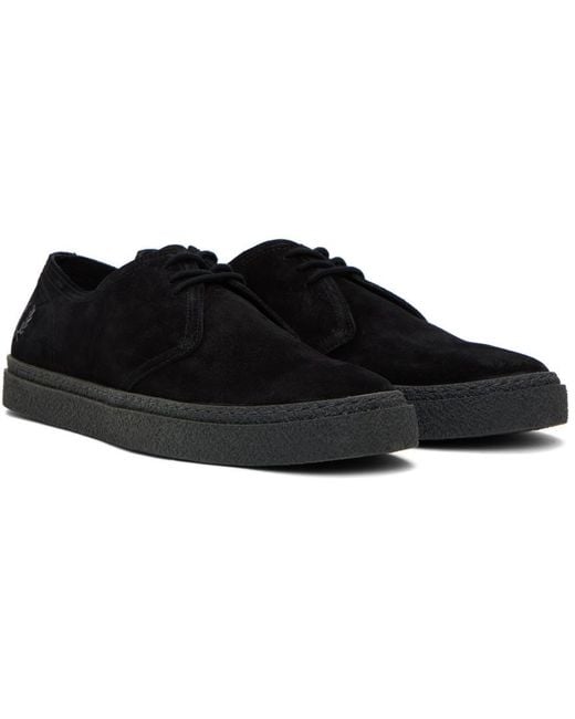 Fred Perry Black Linden Sneakers for men