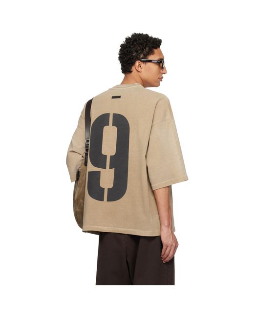 Fear Of God Natural 9' T-Shirt for men