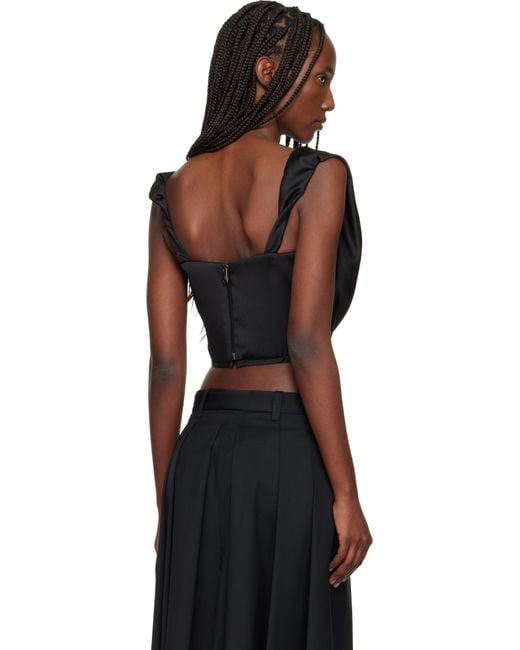 Vivienne Westwood Black Sunday Corset Top