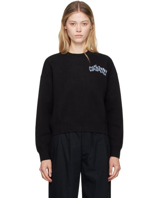 Carhartt Amour Sweater in Black Lyst UK