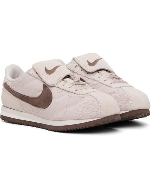 Nike Black Cortez Textile Sneakers