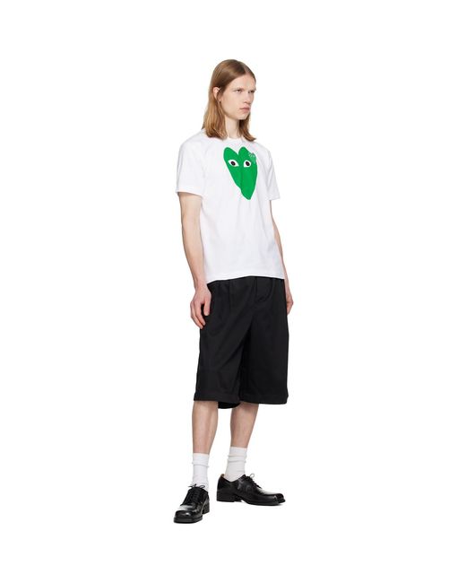 COMME DES GARÇONS PLAY Black Emblem Heart' T-Shirt for men
