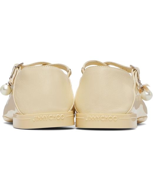 Jimmy Choo Black Off- Eleri Ballerina Flats