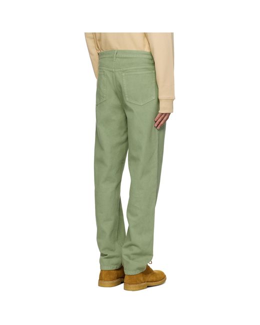 A.P.C. . Green Martin Jeans for men