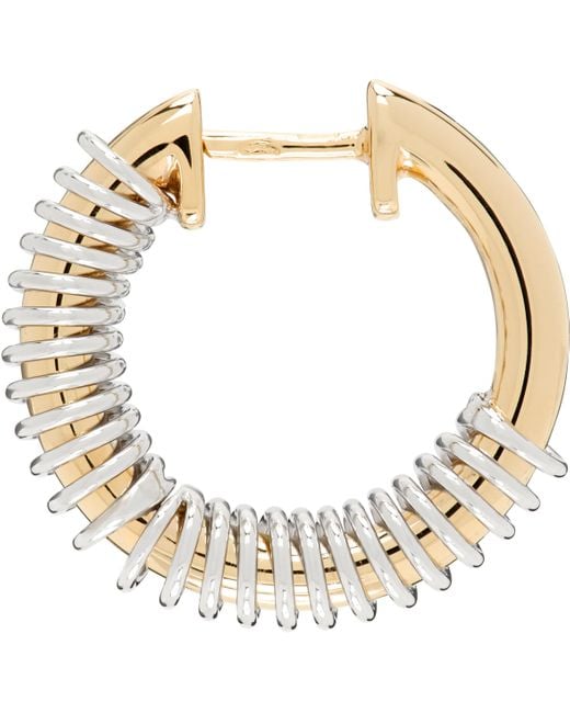 Rainbow K Metallic Versus Small Single Earring
