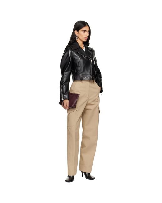 Pantalon Utilitaire À Coupe Cocon Givenchy en coloris Natural
