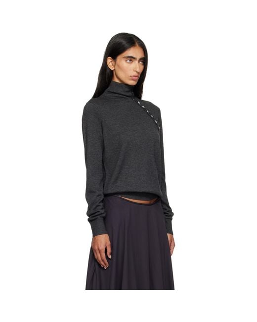 Isabel Marant Black Jovienne Turtleneck