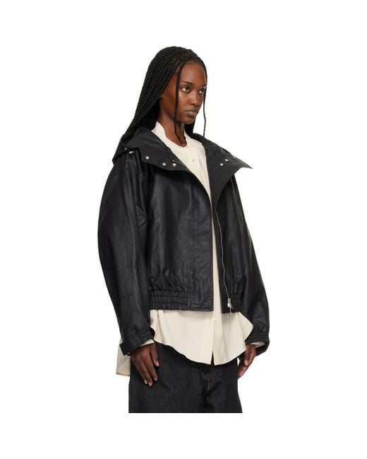 Studio Nicholson Black Cabot Jacket