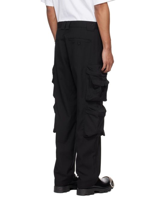 DIESEL Black P-lanka Cargo Pants for men