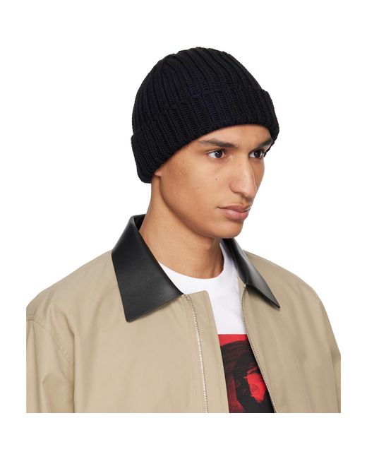 Givenchy Blue Safety Pin Beanie for men