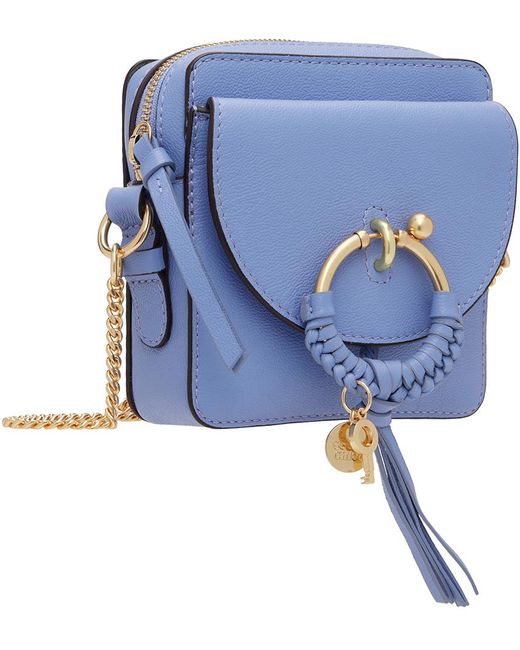 See By Chloé Blue Mini Joan Shoulder Bag