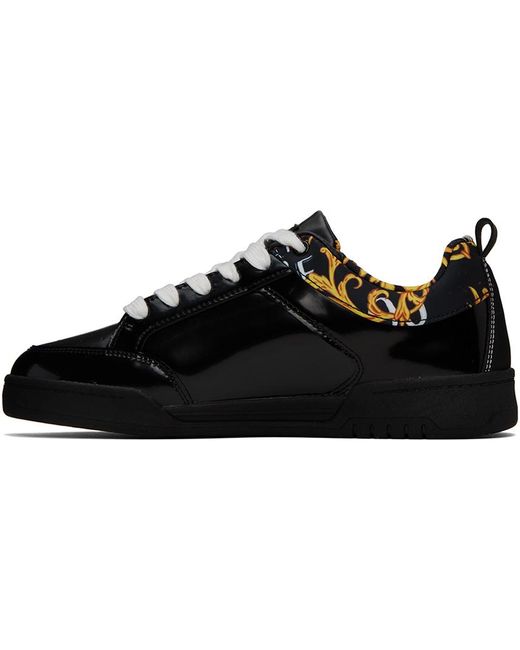 Versace Black Couture Brooklyn Trainers for men