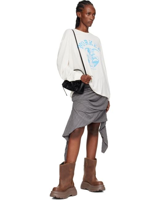 R13 Brown Ssense Exclusive Chunky Workwear Boots