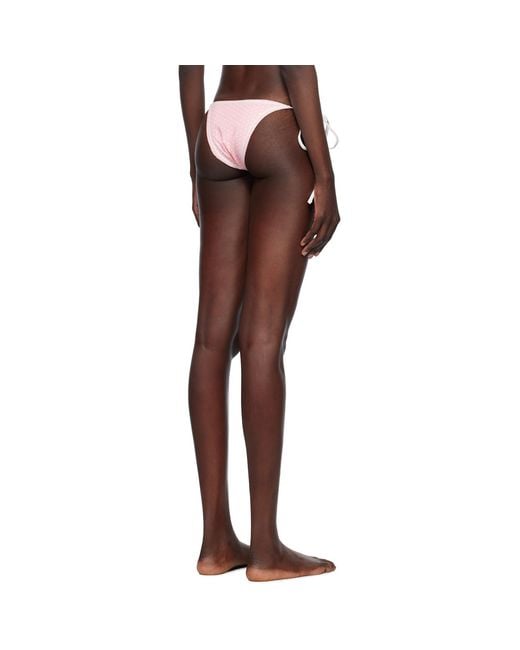 Frankie's Bikinis Multicolor Mackenzie Cheeky String Bikini Bottom