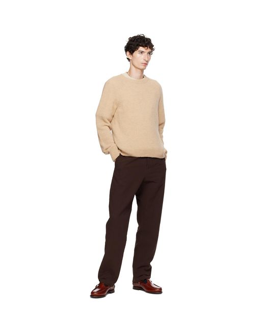 Hereu Brown Alber Loafers for men