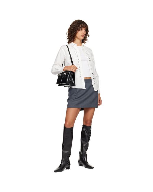 By Far Black Pascal Nappa Leather Tall Boots