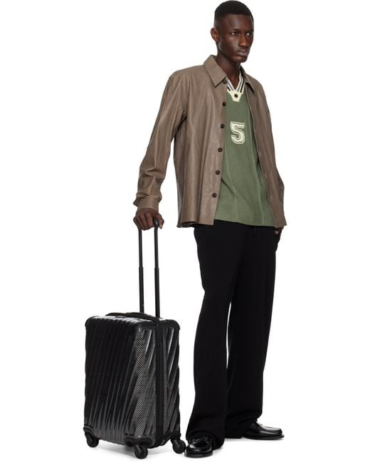 Tumi Black Continental Carry-On Suitcase for men