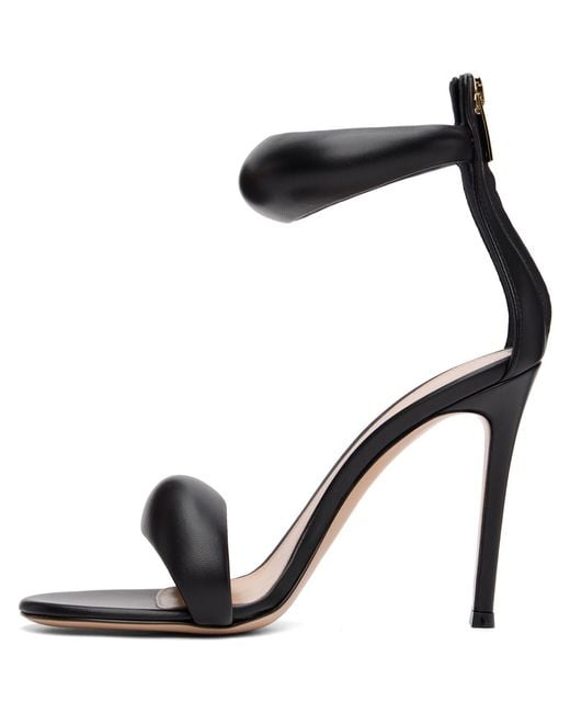 Gianvito Rossi Black Bijoux Heeled Sandals