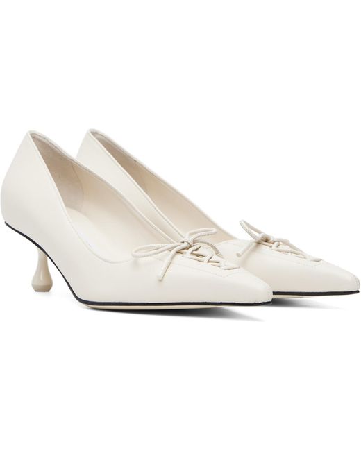 Jimmy Choo White Off- Scarlett 50 Heels