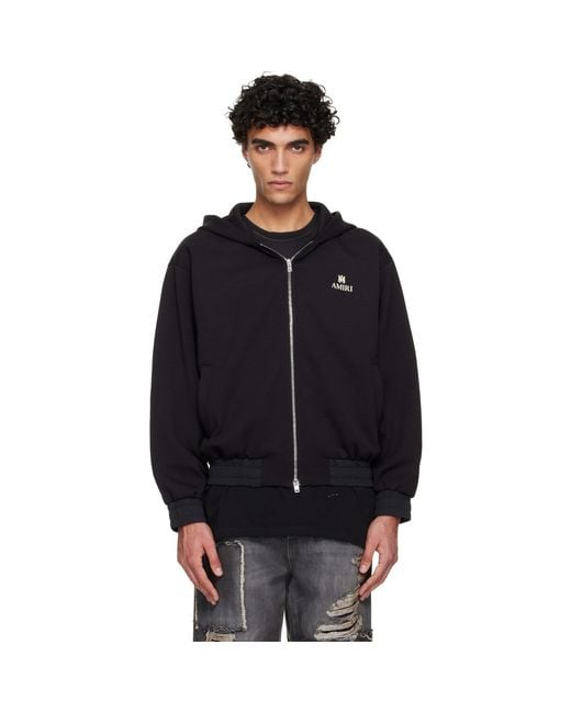 Amiri Blue Ma Hooded Jacket for men