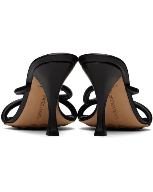 Bottega Veneta Black Blink Mules
