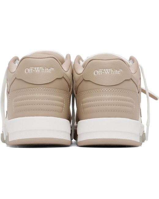 Off-White c/o Virgil Abloh Black 'Out Of Office' Calf Leather Sneakers for men