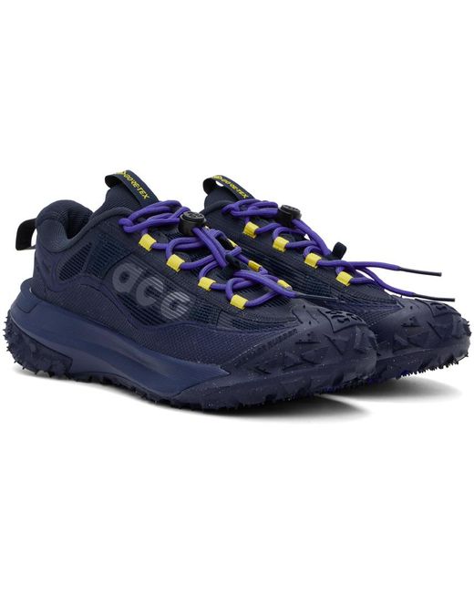 Nike Blue Navy Acg Mountain Fly 2 Low Gore-tex Sneakers for men
