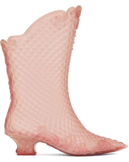 Y. Project Pink Melissa Edition Court Boots
