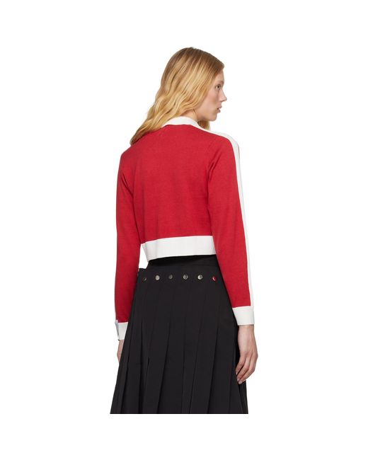 ROKH Red Contrasted Polo