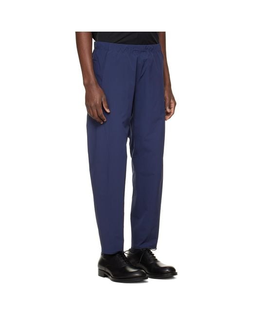 Veilance Blue Secant Comp Track Trousers for men