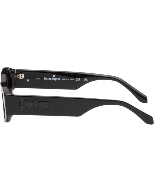 Palm Angels Gray Hector Sunglasses for men