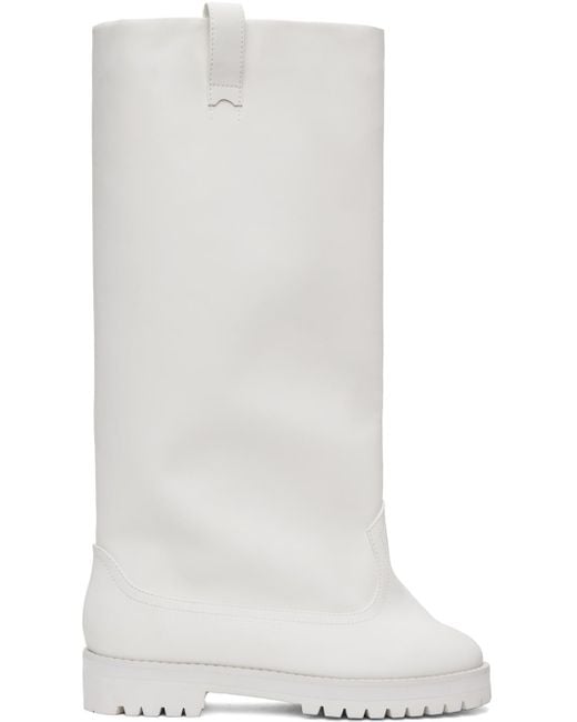 Anonymous Club White Shaft Boots for men