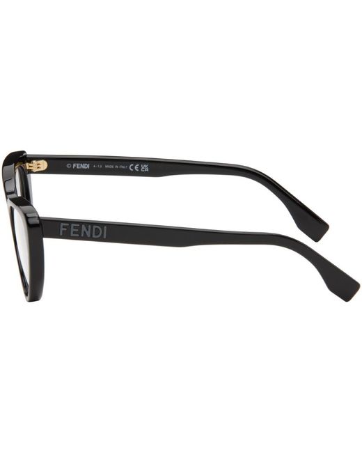 Fendi Black Cat-eye Glasses