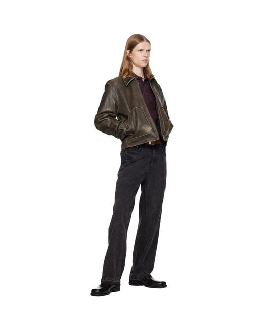 MMIC Black Bias Shift Jeans for men