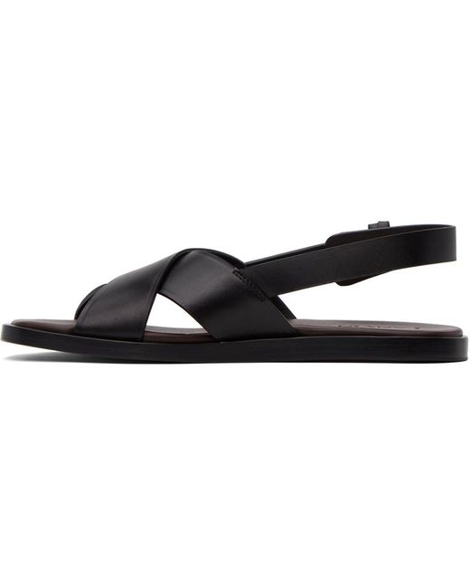 Lanvin Black Alto Sandals for men