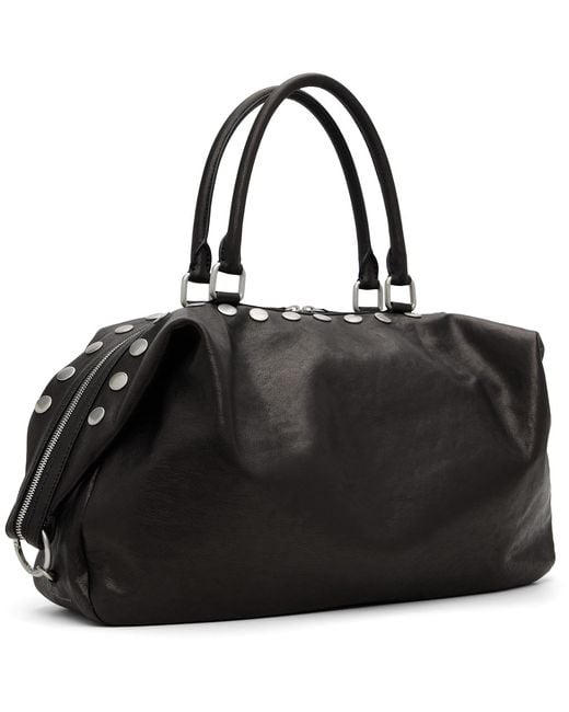 MARGE SHERWOOD Black Dumpling Stud Bag
