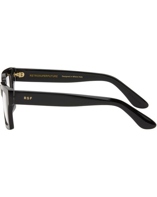 Retrosuperfuture Black Numero 144 Glasses for men