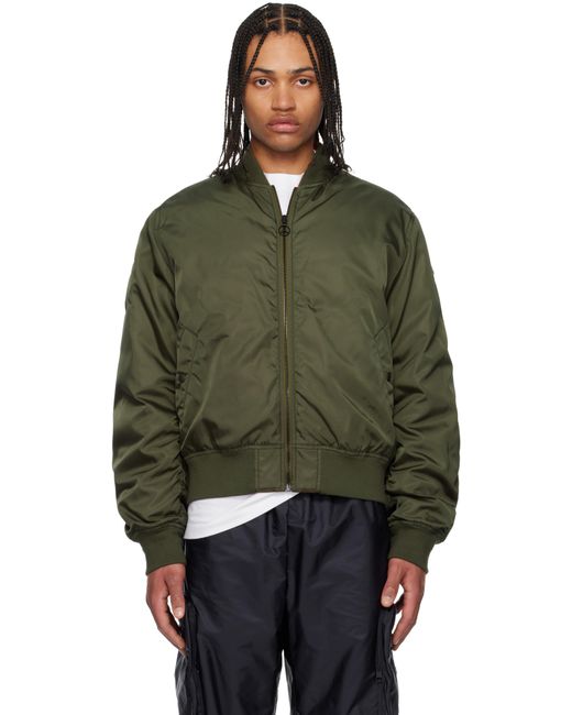 Blouson Aviateur Neper Kaki Et Rembourré En Duvet Moncler Genius pour homme en coloris Green