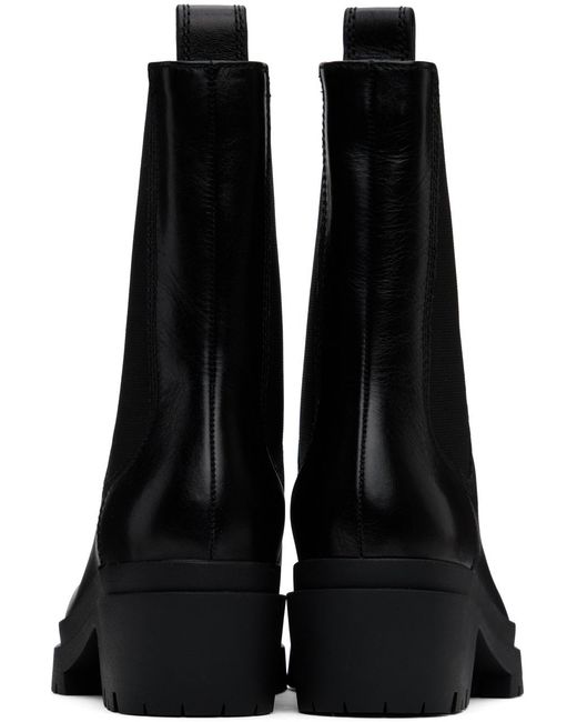 Alexander Wang ☆ブラック レザー Terrain Moto ブーツ Alexander Wang Black Terrain Leather Moto Boots | Lyst