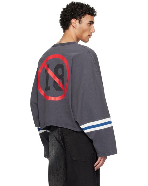 T-Shirt 'Only Fans' Bleu Marine Édition Pztoday Doublet pour homme en coloris Black